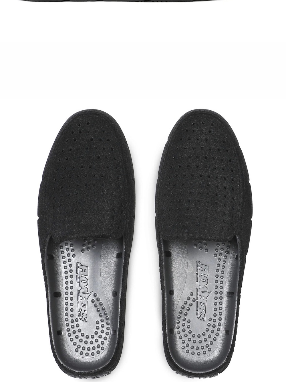NWOB Floafers Sunset Slide Black Veagn Suede Sz 11 Men's